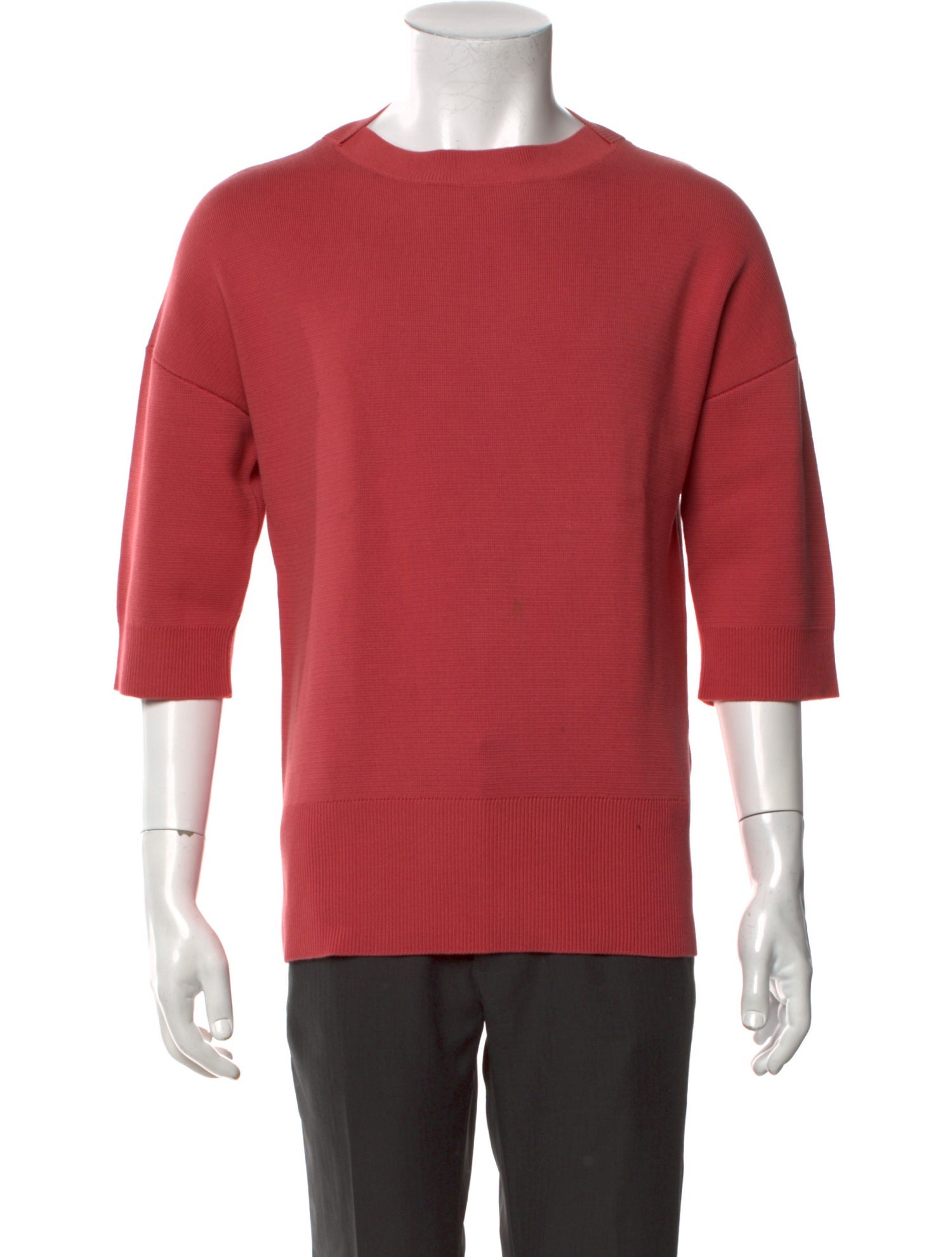 Cerruti 1881 Crew Neck Three-Quarter Sleeve Pullover