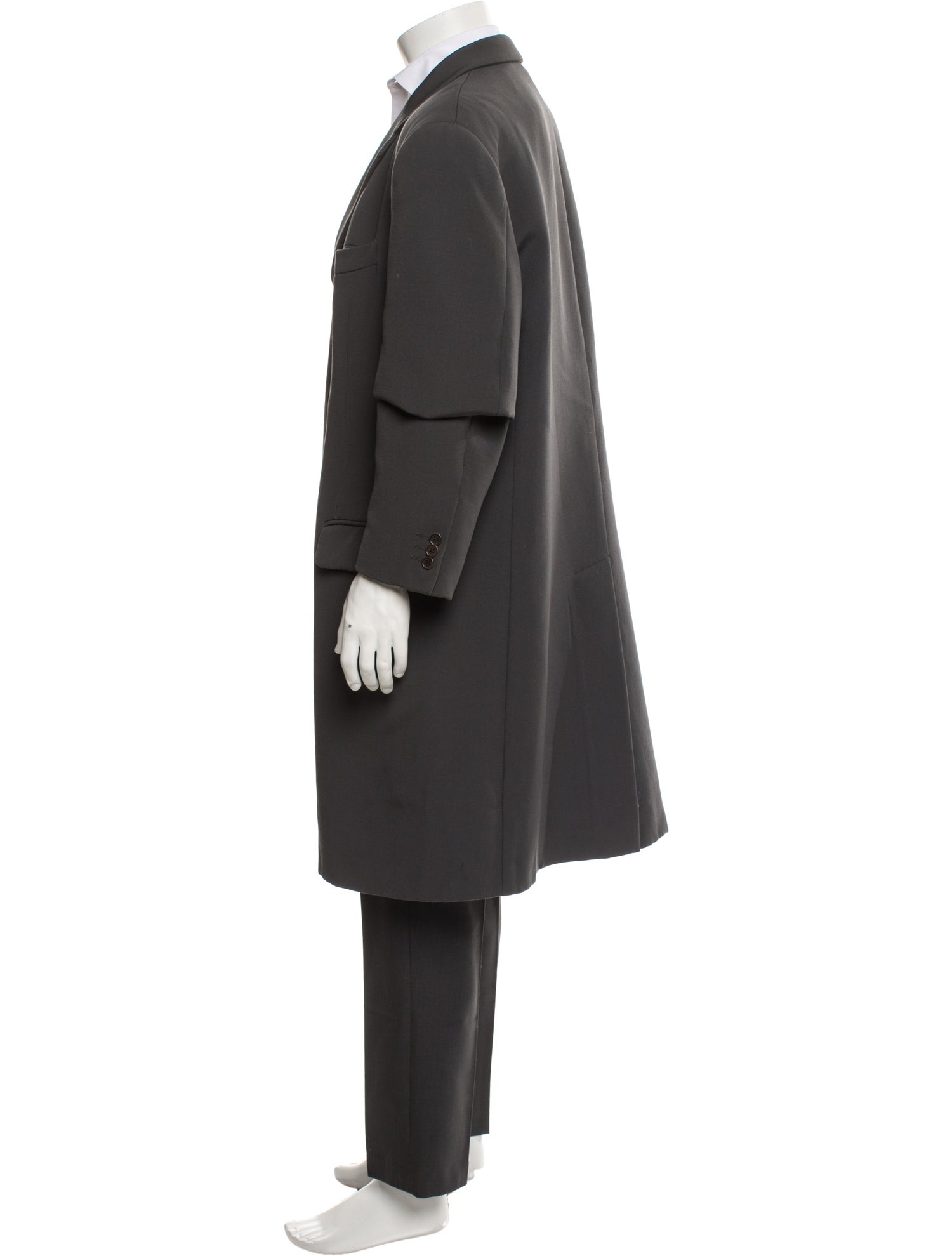Cerruti 1881 Wool Overcoat