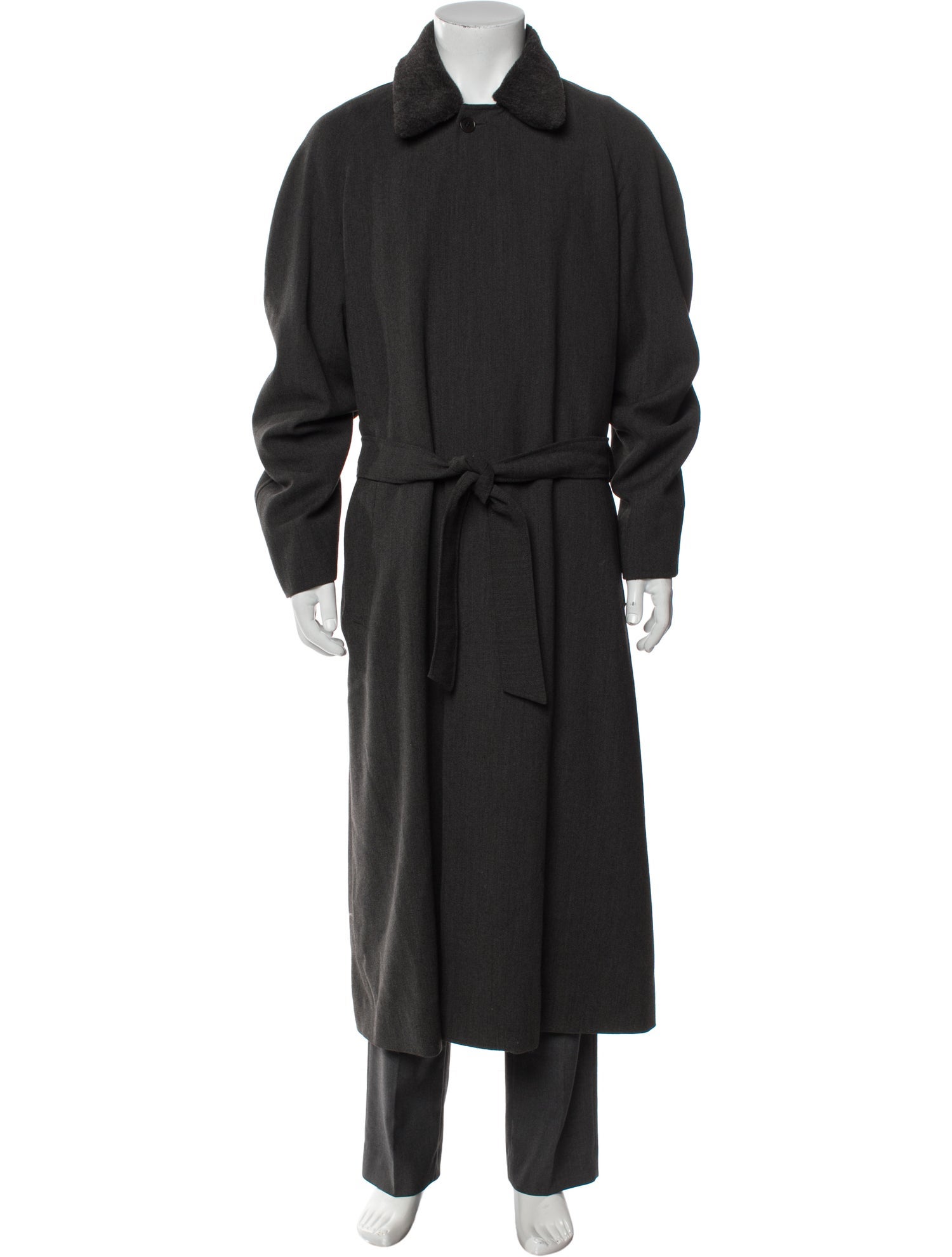 Cerruti 1881 Wool Trench Coat