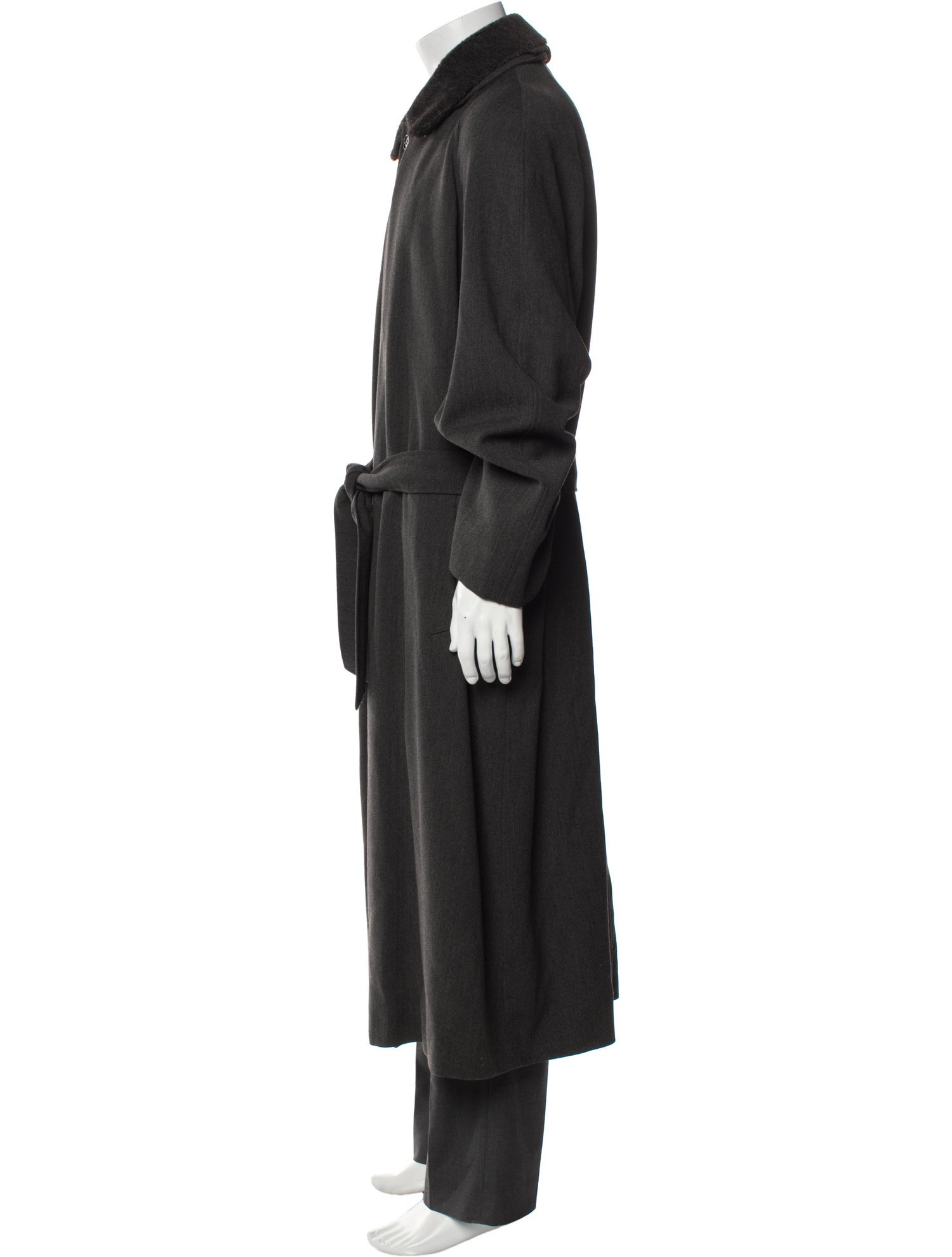 Cerruti 1881 Wool Trench Coat