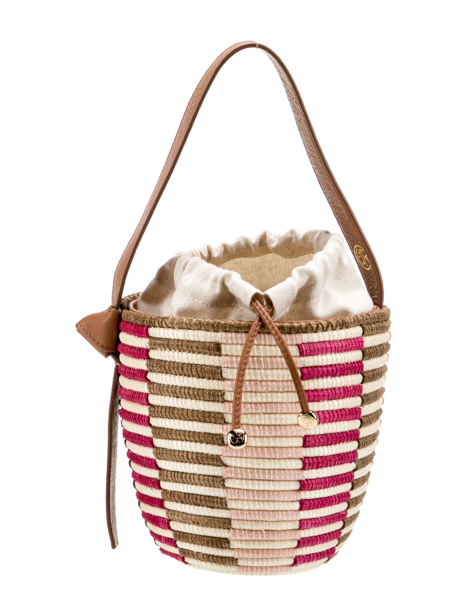 Cesta Collective Raffia Bucket Bag