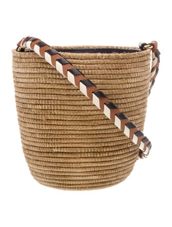 Cesta Collective Raffia Bucket Bag