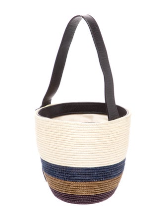 Cesta Collective Raffia Top Handle Bag