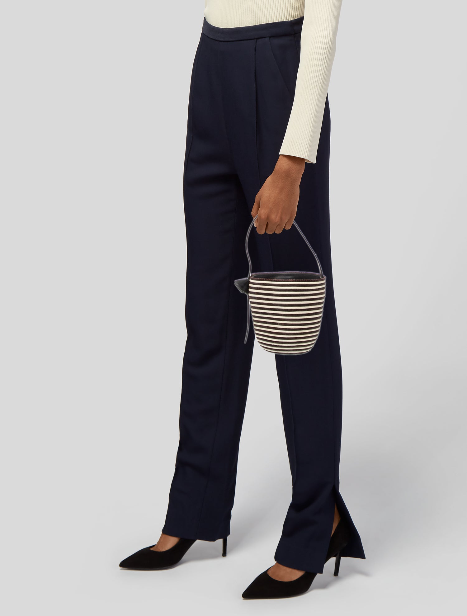 Cesta Collective Raffia Bucket Bag