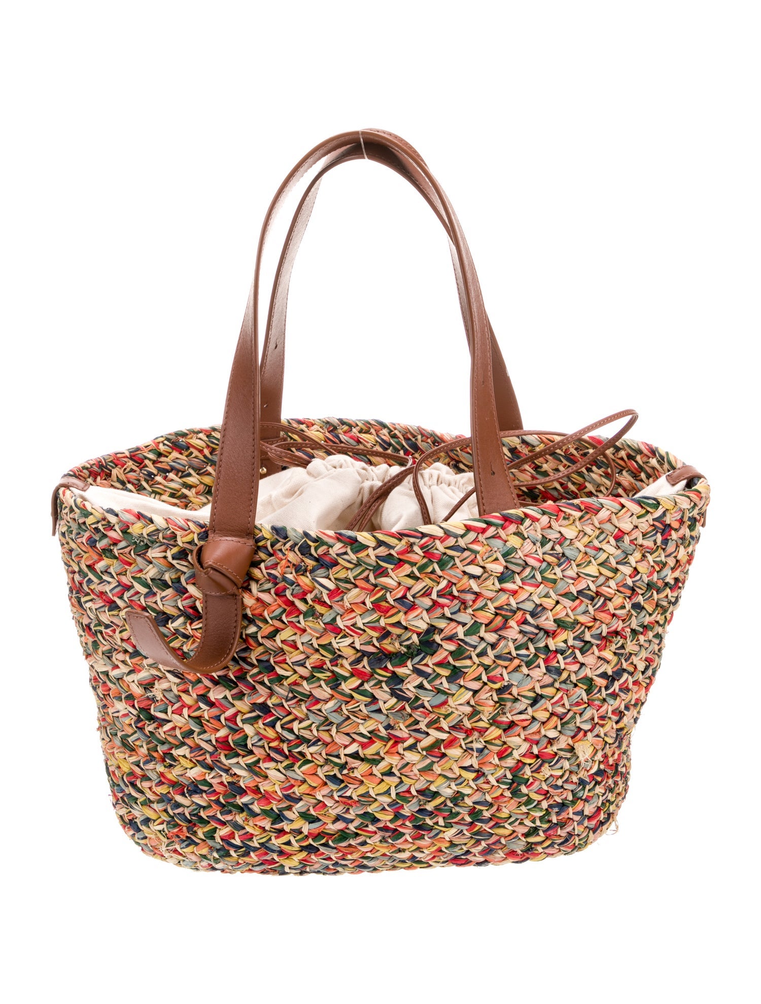 Cesta Collective Raffia Bucket Bag