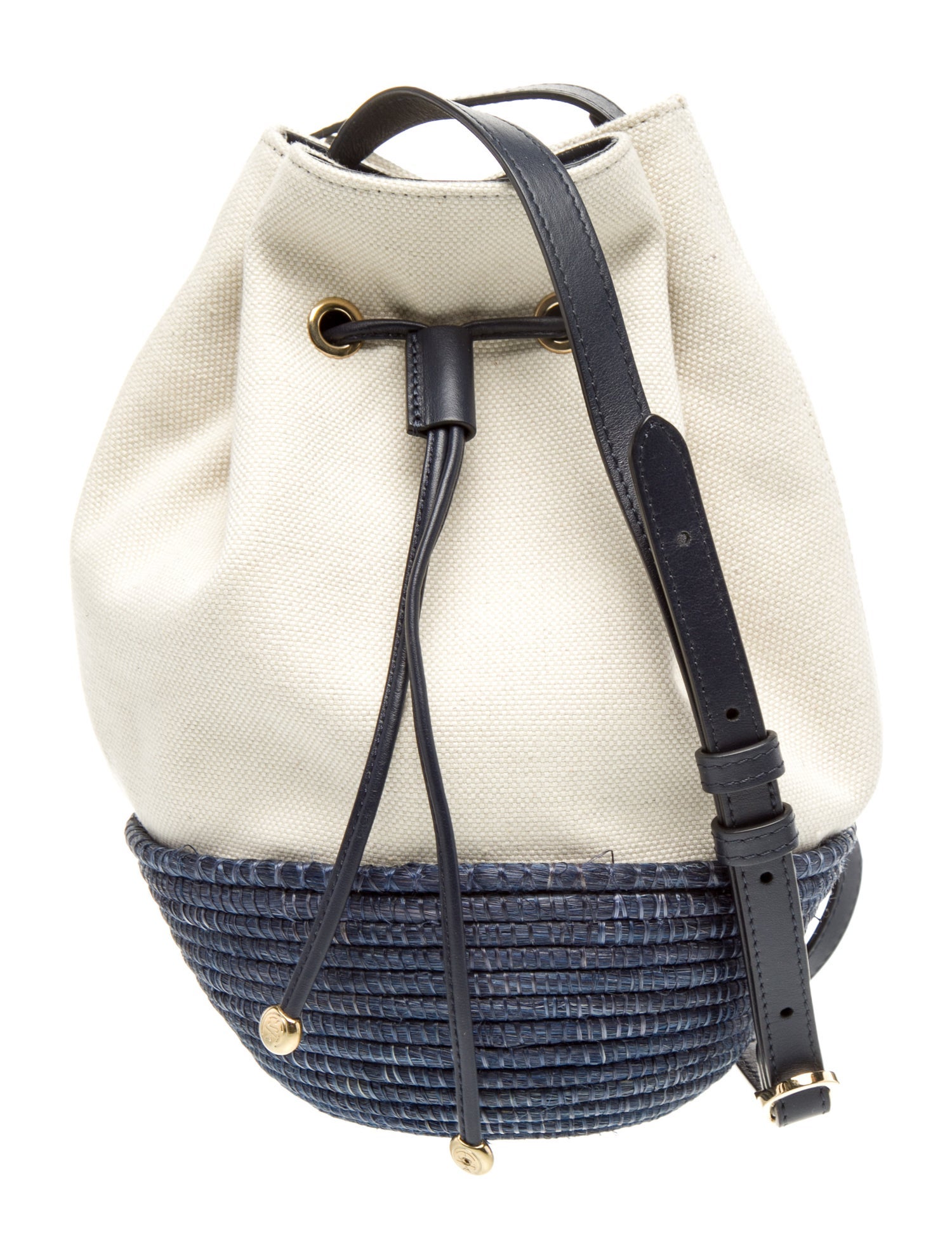 Cesta Collective Raffia Bucket Bag