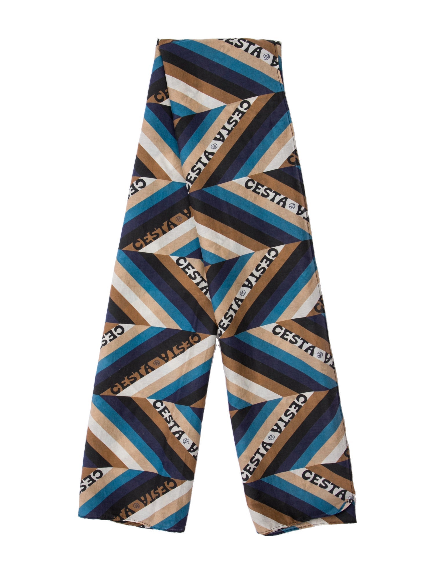 Cesta Collective Mythologies Des Hommes Silk Scarf