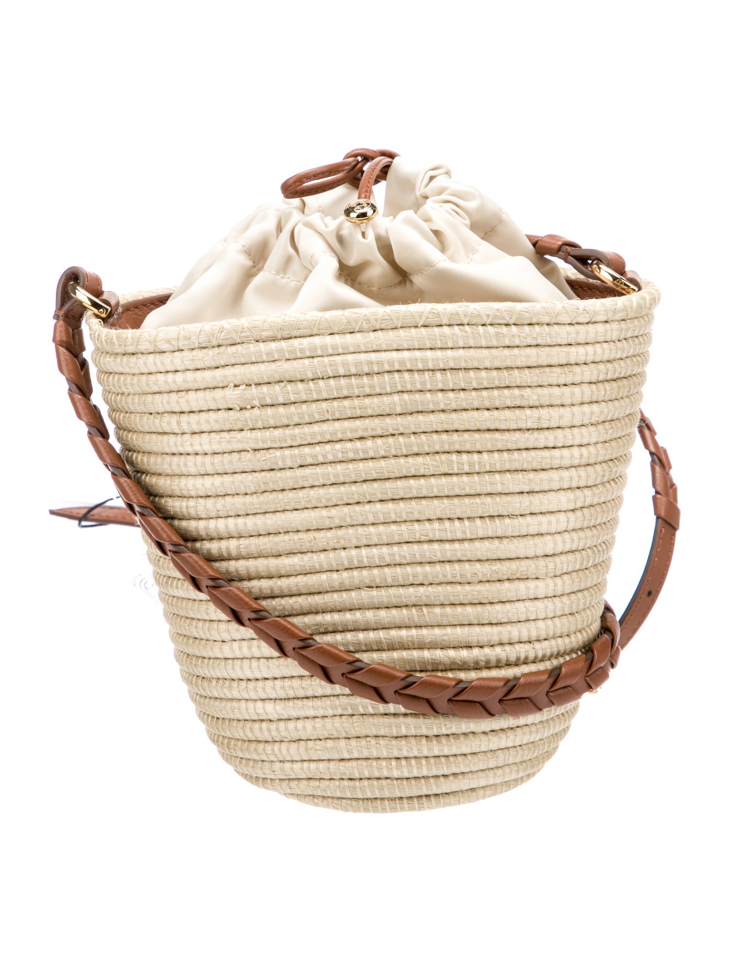 Cesta Collective Straw Bucket Bag w/ Tags