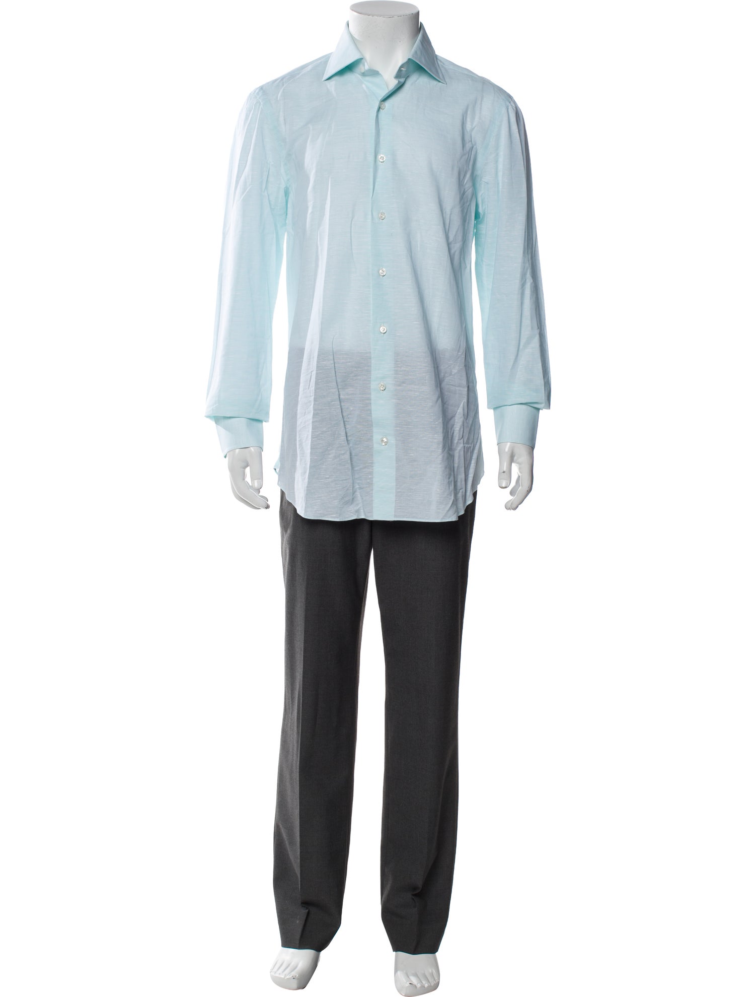 Cesare Attolini Napoli Long Sleeve Dress Shirt