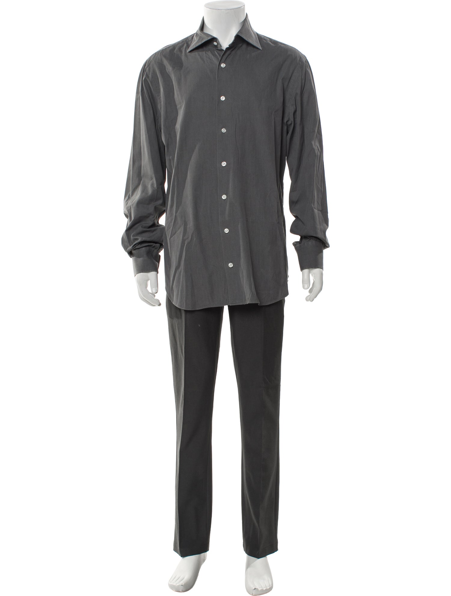 Cesare Attolini Napoli Long Sleeve Dress Shirt