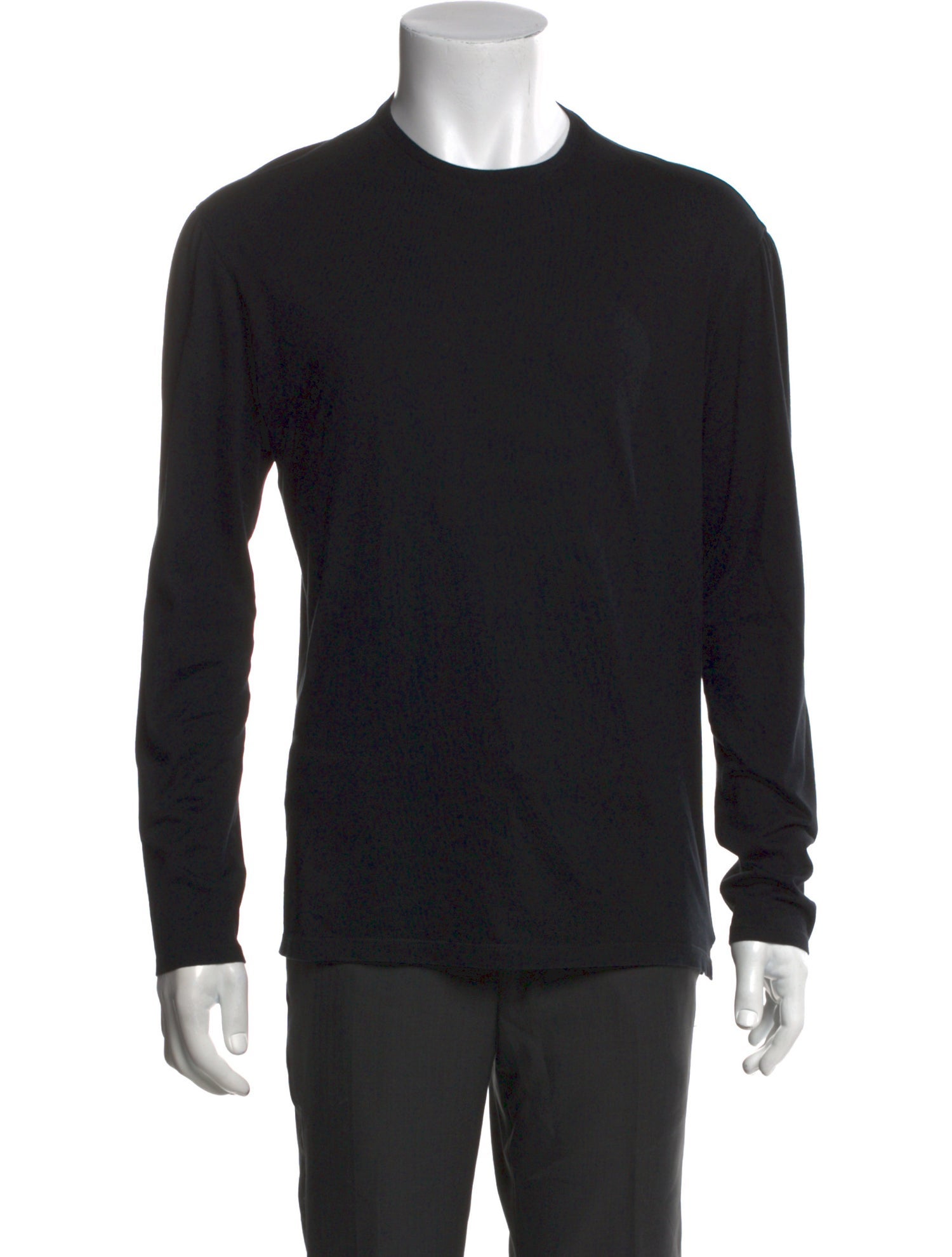Cesare Attolini Napoli Crew Neck Long Sleeve T-Shirt