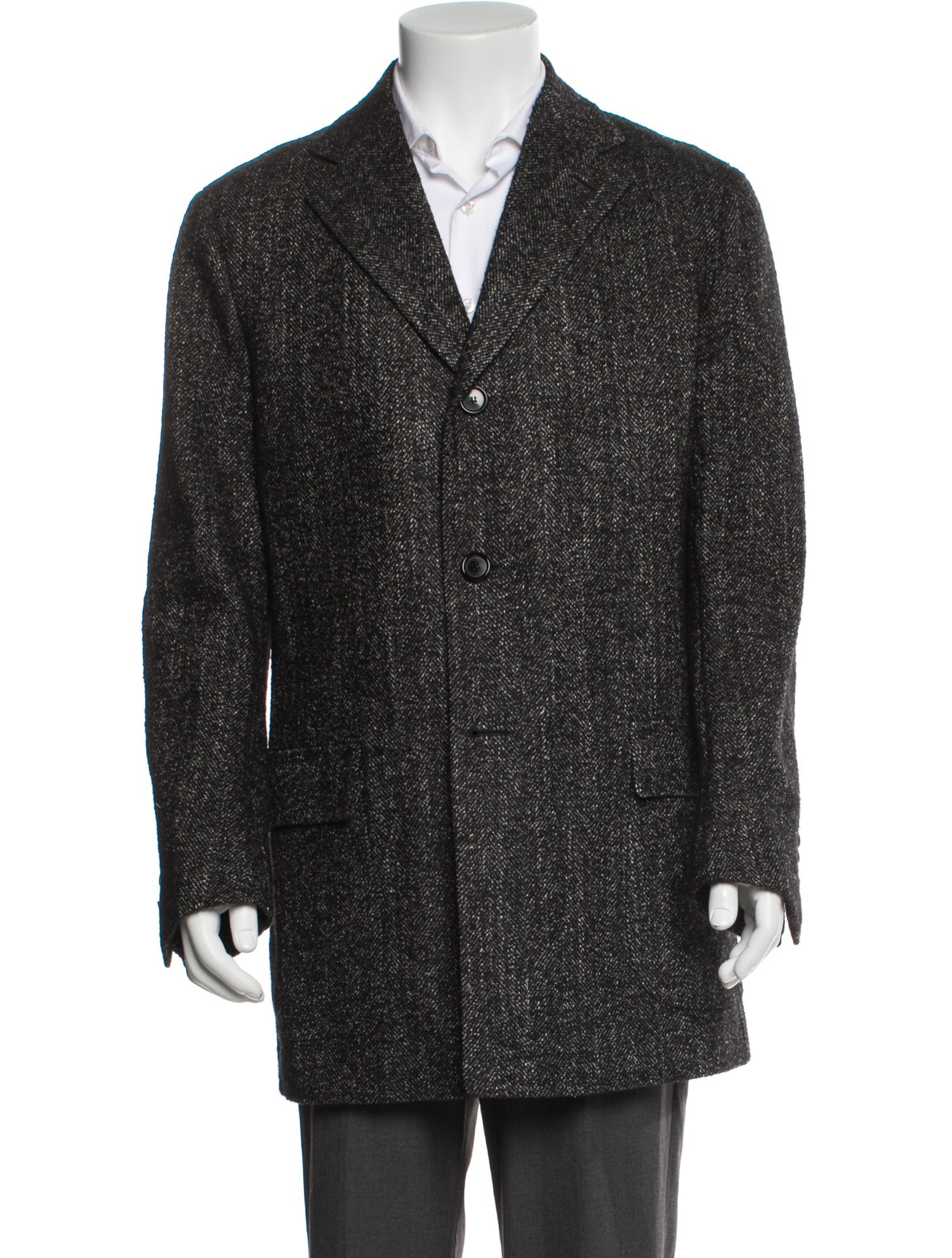 Cesare Attolini Napoli Wool Peacoat