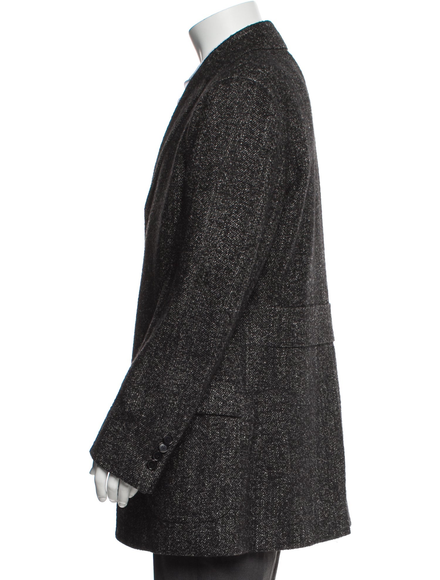 Cesare Attolini Napoli Wool Peacoat