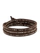Chan Luu Leather Beaded Wrap Bracelet