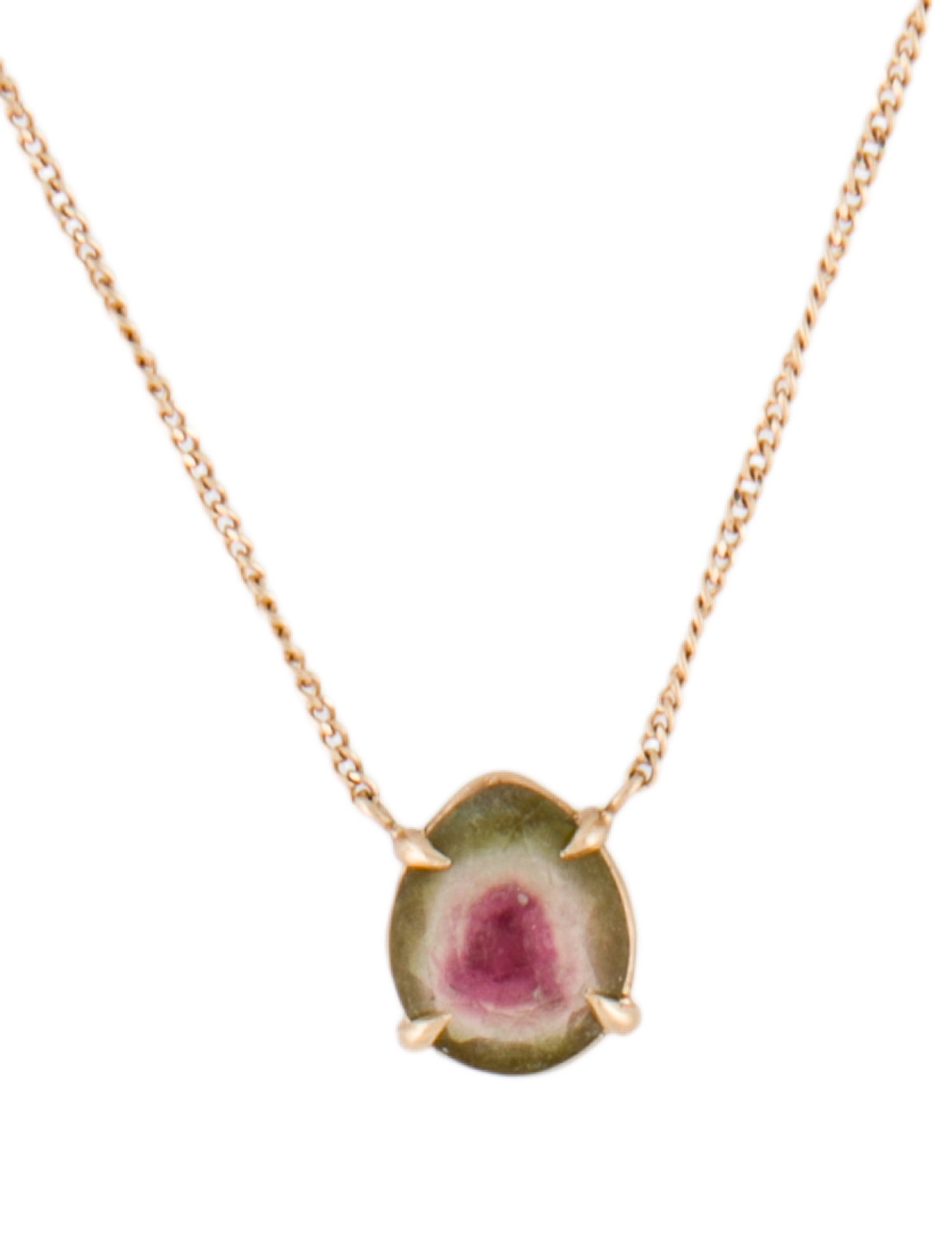 Chan Luu 14K Tourmaline Pendant Necklace