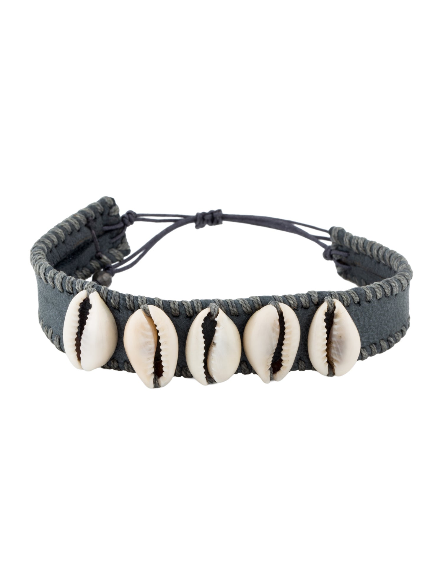 Chan Luu Shell Leather Bracelet