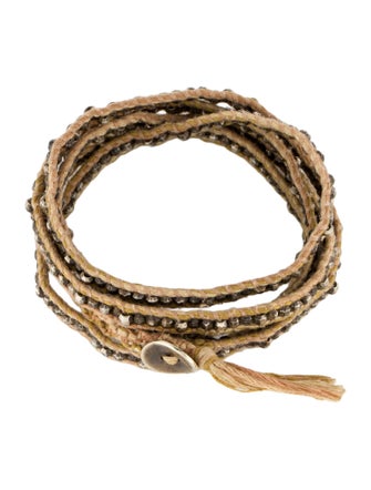 Chan Luu Cord & Bead Wrap Bracelet