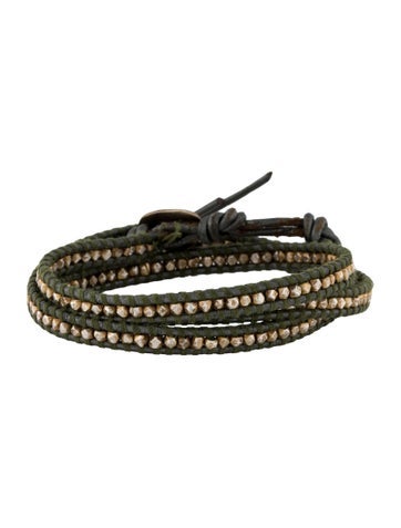 Chan Luu Wrap Bead & Leather Bracelet