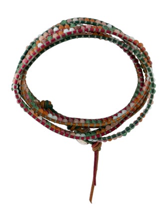 Chan Luu Bead & Leather Wrap Bracelet