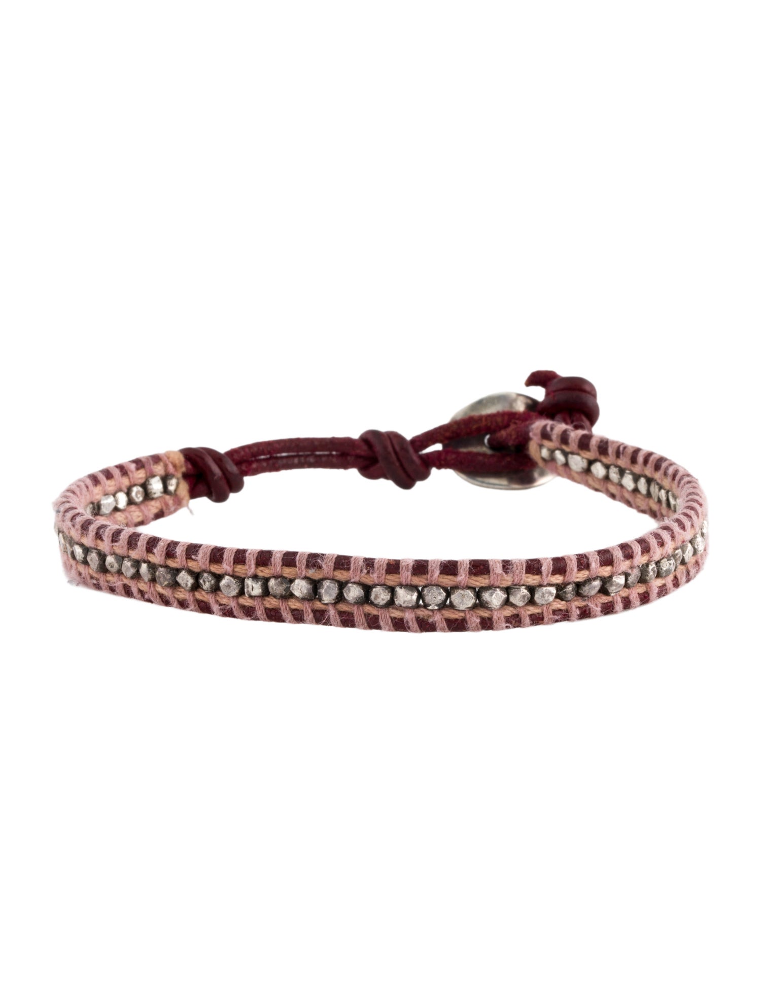 Chan Luu Leather & Bead Wrap Bracelet