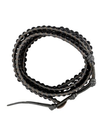 Chan Luu Bead & Leather Wrap Bracelet