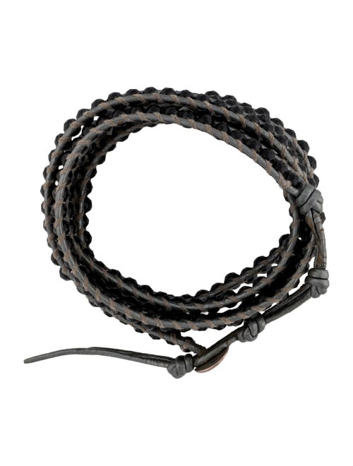 Chan Luu Bead & Leather Wrap Bracelet