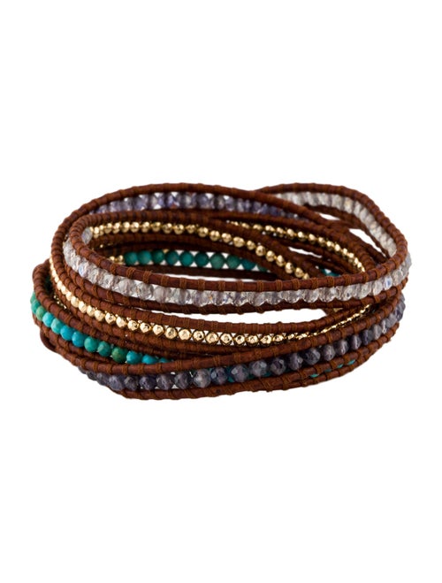 Chan Luu Beaded Double Wrap Bracelet