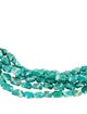 Chan Luu Green Stone Multi Strand Necklace