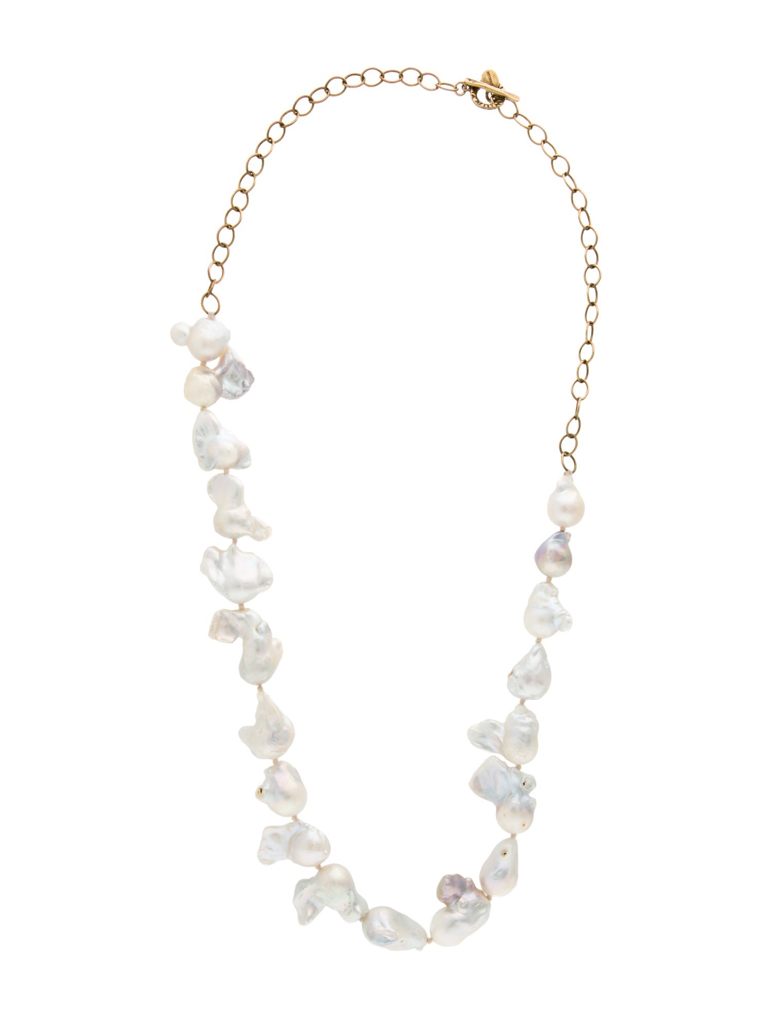 Chan Luu Pearl Collar Necklace