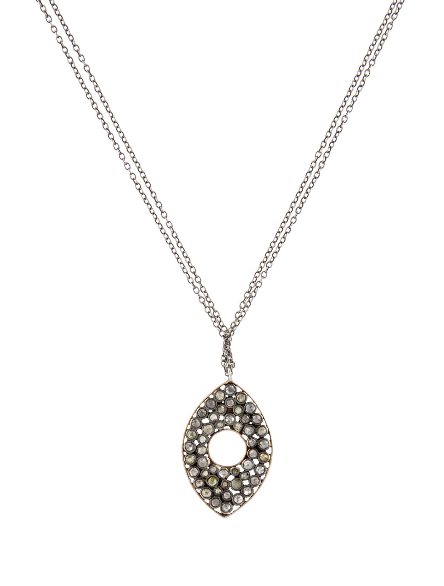 Chan Luu Diamond Pendant Necklace