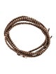 Chan Luu Leather & Bead Wrap Bracelet