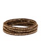 Chan Luu Leather & Bead Wrap Bracelet
