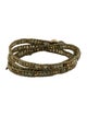 Chan Luu Leather & Bead Wrap Bracelet