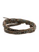 Chan Luu Leather Beaded Long Wrap Bracelet