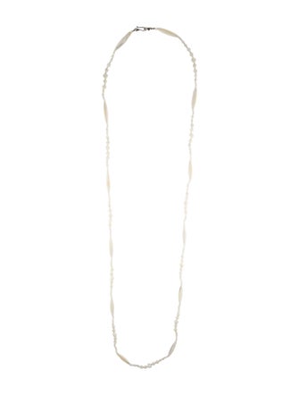Chan Luu Mother of Pearl Bead Strand Necklace