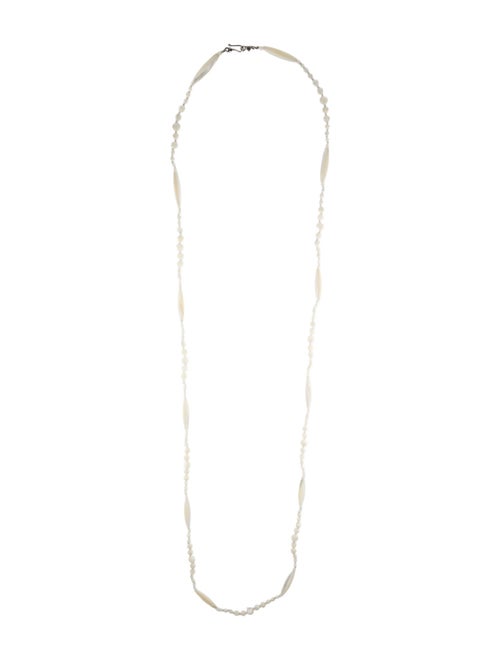 Chan Luu Mother of Pearl Bead Strand Necklace