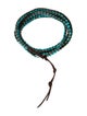 Chan Luu Leather Beaded Wrap Bracelet