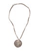 Chan Luu Skull Disc Pendant Necklace