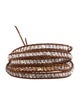 Chan Luu Leather & Bead Wrap Bracelet