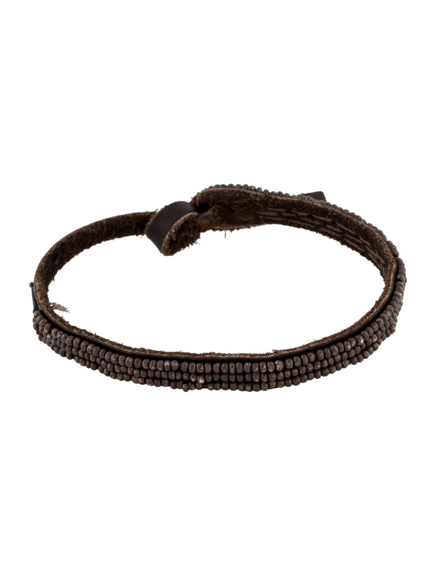Chan Luu Leather & Bead Wrap Bracelet