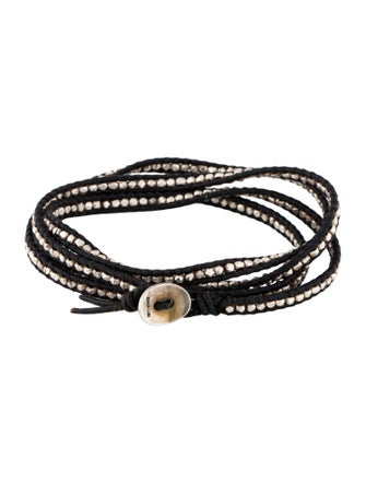 Chan Luu Bead & Leather Wrap Bracelet
