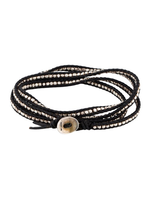 Chan Luu Bead & Leather Wrap Bracelet
