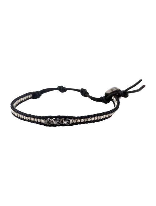 Chan Luu Skull Beaded Wrap Bracelet