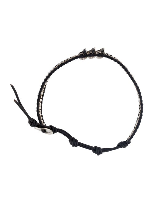 Chan Luu Skull Beaded Wrap Bracelet