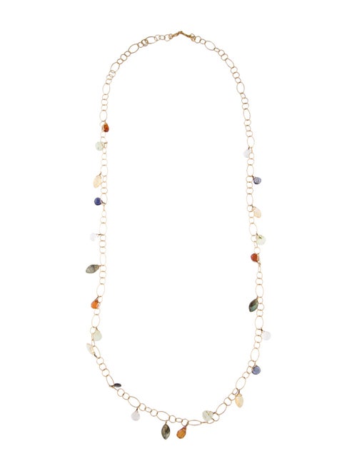 Chan Luu Multi-Charm Station Necklace