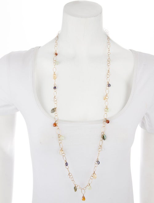 Chan Luu Multi-Charm Station Necklace