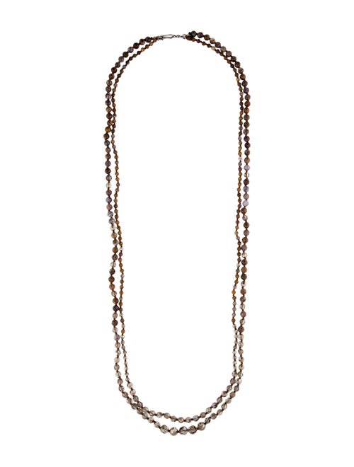 Chan Luu Stone & Thread Bead Strand Necklace