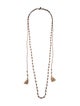 Chan Luu Pearl Tassel Bead Necklace
