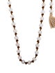 Chan Luu Pearl Tassel Bead Necklace
