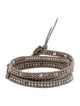 Chan Luu Leather & Bead Wrap Bracelet
